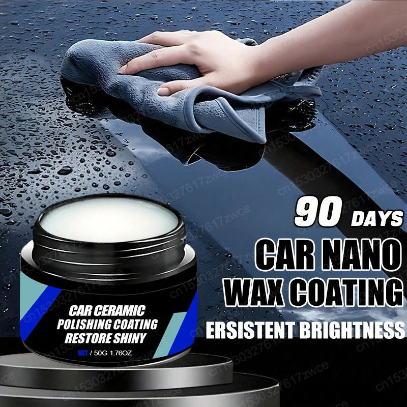 Car Ceramic Nano Wax Coating Auto Nano Crystal Hydrophobic Layer Anti-Scratches Car Polishing Scratch Repair Coating Wax
